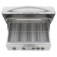 Blaze Grills Blaze 32-Inch 4-Burner LTE Gas Grill with Rear Burner and Built-in Lighting System