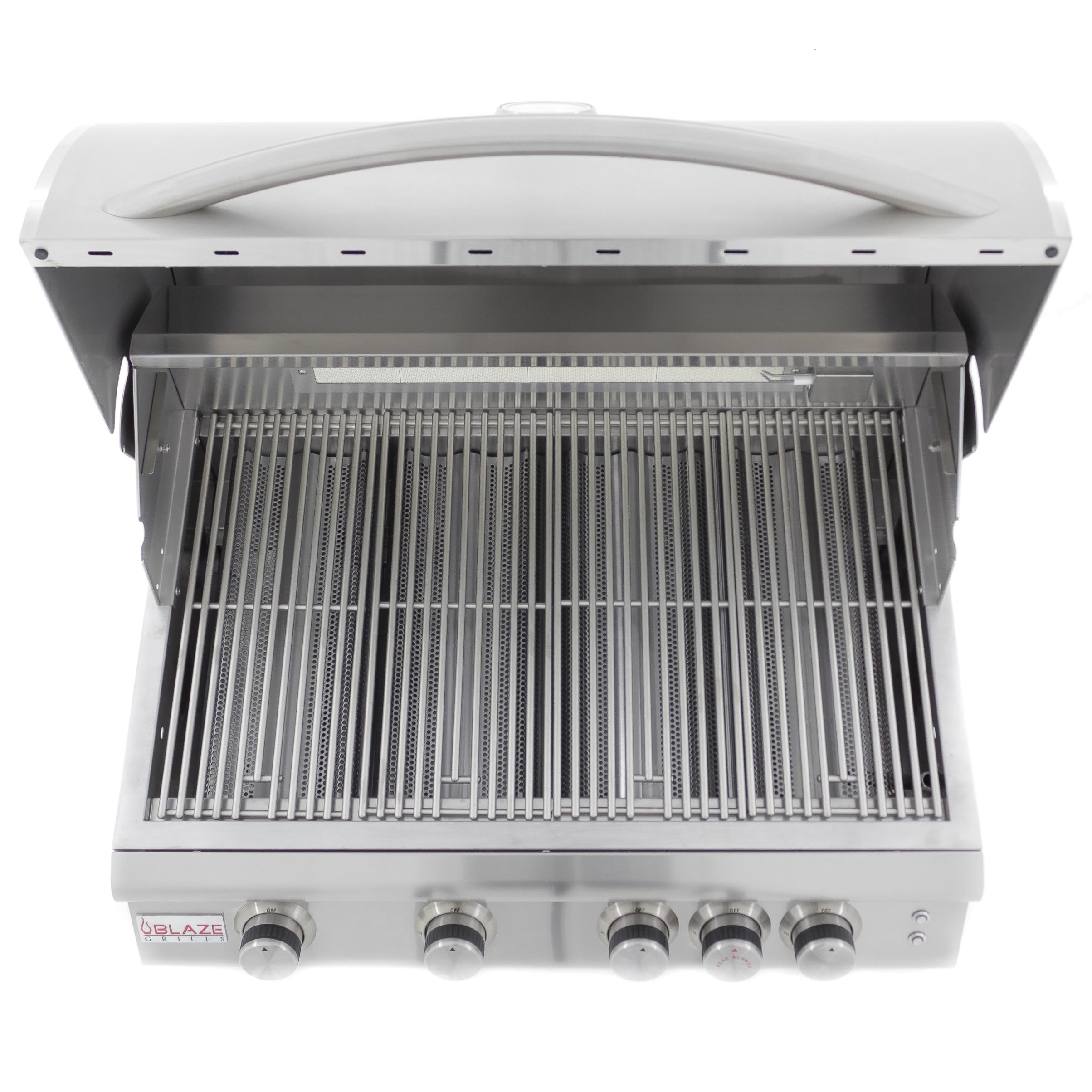 Blaze Grills Blaze 32-Inch 4-Burner LTE3 Gas Grill with Rear Burner and Built-in Lighting System