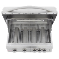 Blaze Grills Blaze 32-Inch 4-Burner LTE3 Gas Grill with Rear Burner and Built-in Lighting System