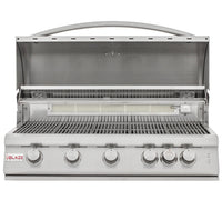 Blaze Grills 40-Inch 5-Burner LTE3 Gas Grill With Rear Burner And Built-in Lighting System