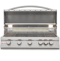Blaze Grills 40-Inch 5-Burner LTE3 Gas Grill With Rear Burner And Built-in Lighting System