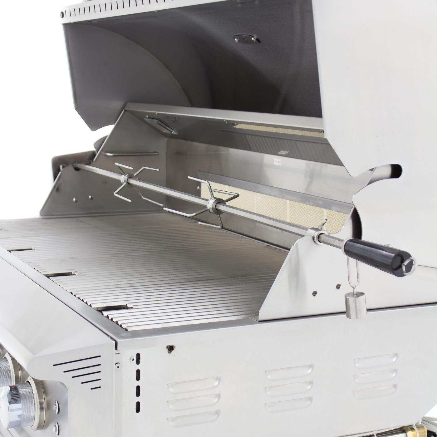Blaze Grills Professional 44-Inch 4 Burner Built-In Gas Grill With Rear Infrared Burner