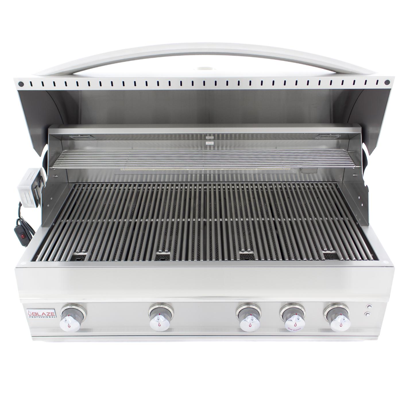 Blaze Grills Professional 44-Inch 4 Burner Built-In Gas Grill With Rear Infrared Burner