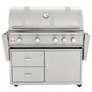 Blaze Grills Professional 44-Inch 4 Burner Built-In Gas Grill With Rear Infrared Burner