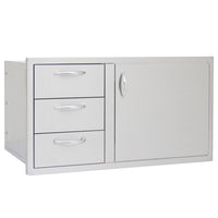 Blaze Grills 39-Inch Access Door and Triple Drawer Combo
