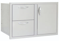 Blaze Grills 32 Inch Access Door & Double Drawer Combo