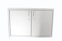 Blaze Grills Stainless Steel Enclosed Dry Storage Cabinet with Shelf