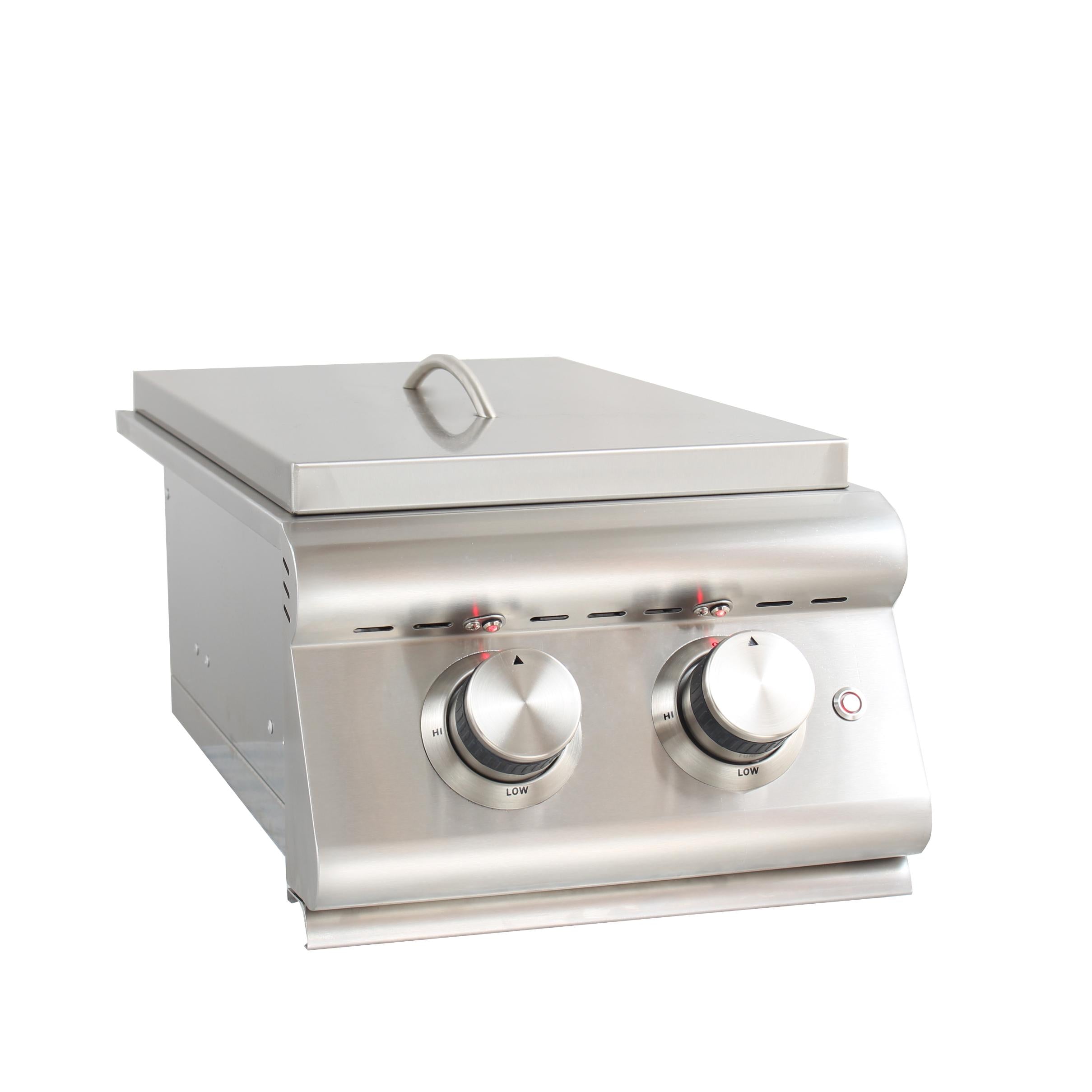 Blaze Grills Built-In Premium LTE Double Side Burner with Lights