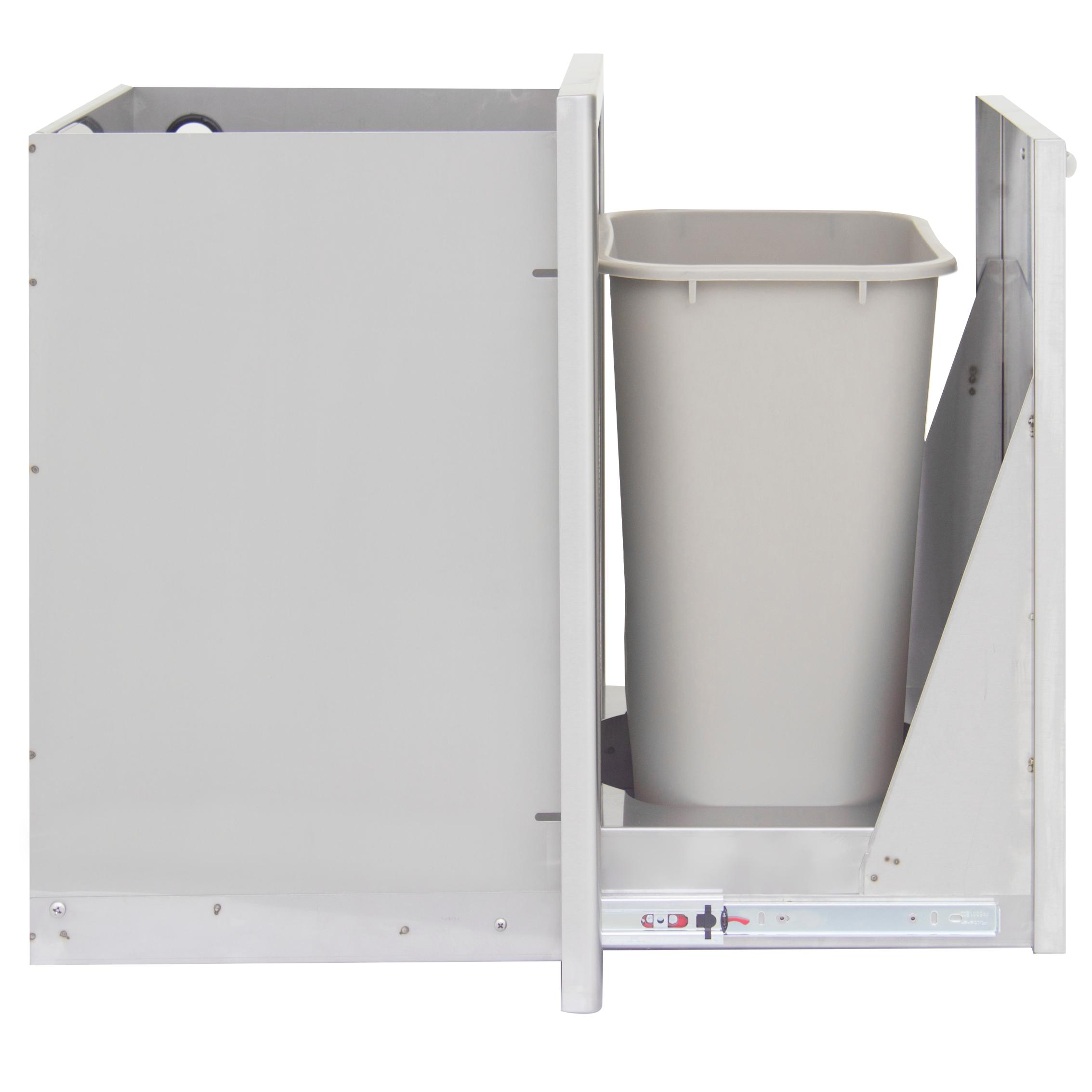 Blaze Grills 18-Inch Roll Out Trash/Propane Tank Storage Drawer