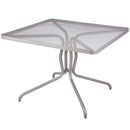 BFM Seating Nexus Dining Height Table In Grenadine/Titanium Silver
