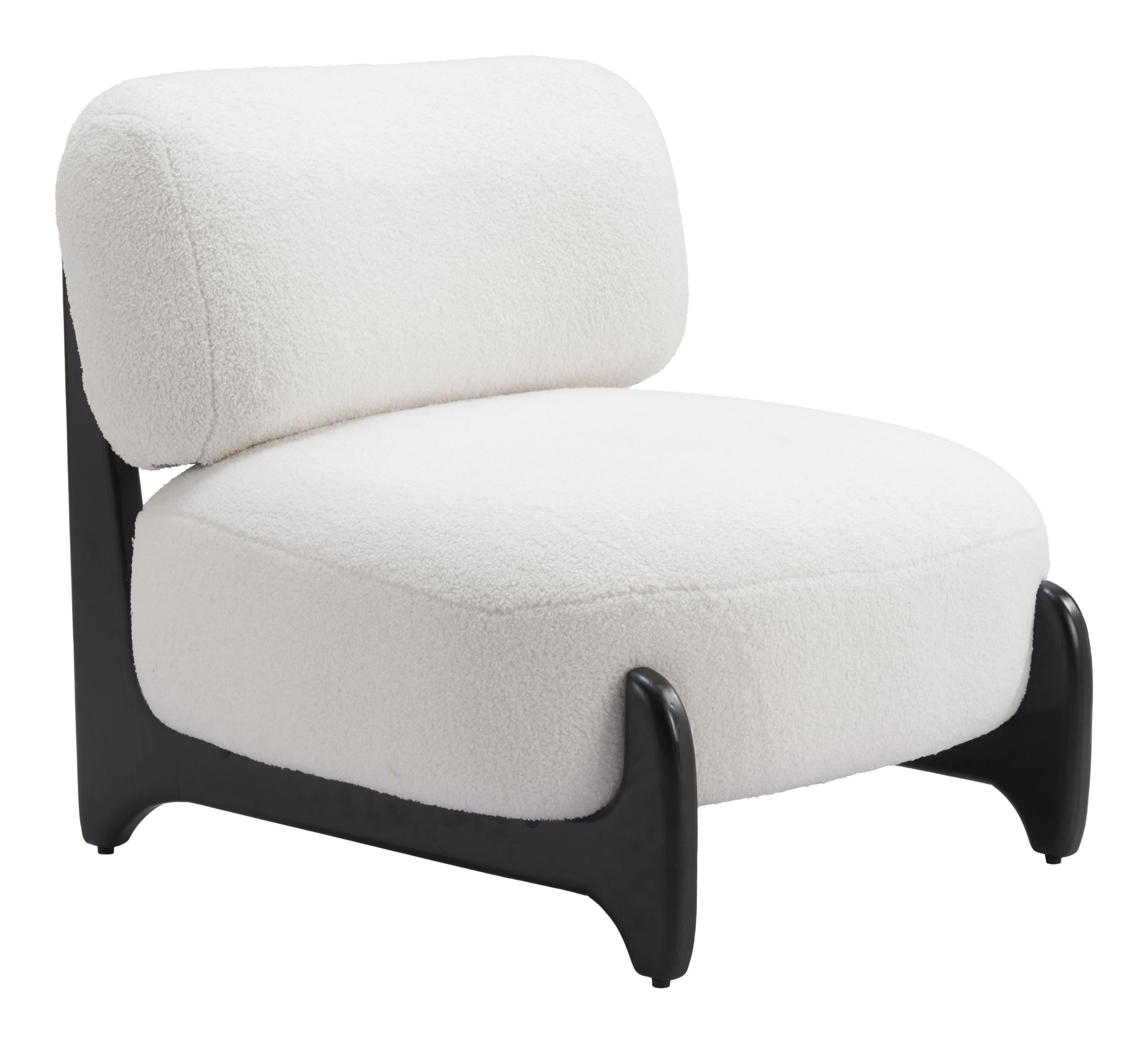 Zuo Modern Bombo Accent Chair White