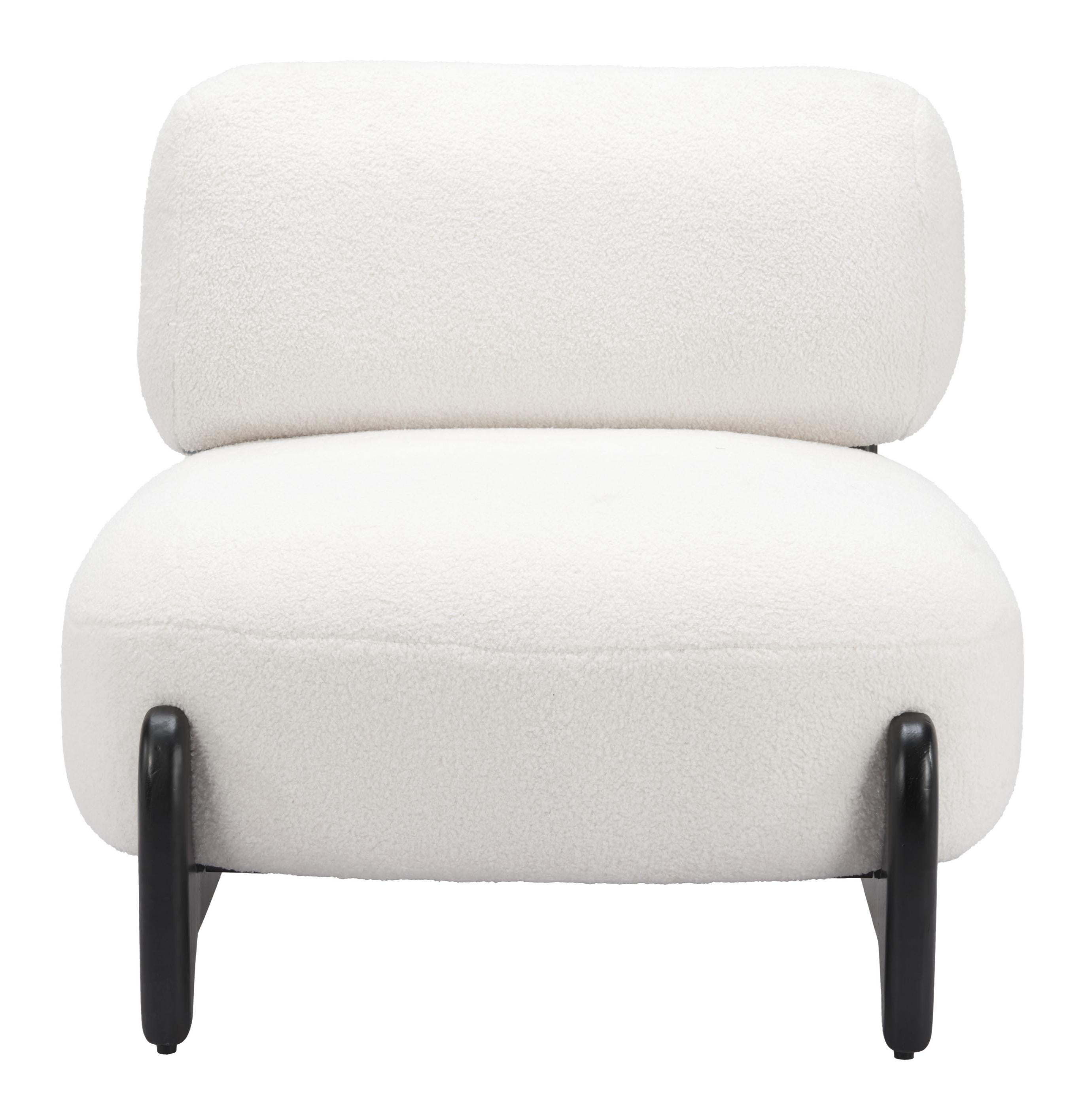 Zuo Modern Bombo Accent Chair White