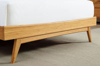 Greenington Azara Queen Platform Bed, Caramelized / Sable