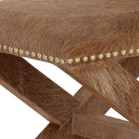 Sunpan Theodora Stool Grey / Brown