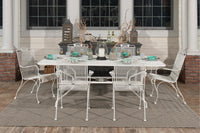 Woodard Briarwood High Back Dining Arm Chair