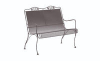 Woodard Briarwood High Back Love Seat