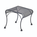 Woodard Briarwood Wrought Iron Ottoman
