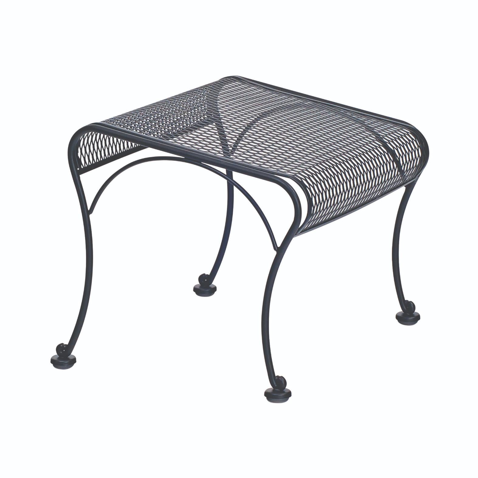 Woodard Briarwood Wrought Iron Ottoman