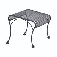 Woodard Briarwood Wrought Iron Ottoman