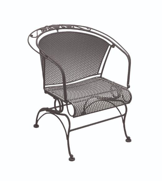 Woodard Briarwood Coil Spring Barrel Chair