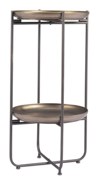 Zuo Moderrn Bronson Accent Table Bronze