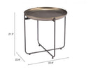Zuo Modern Bronson Side Table Bronze