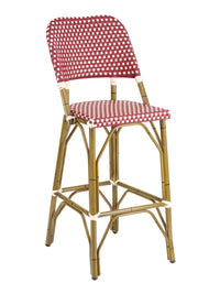 Florida Seating Hand Painted Aluminum Frame Barstool - BRT-01