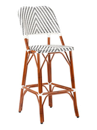 Florida Seating Hand Painted Aluminum Frame Barstool - BRT-01