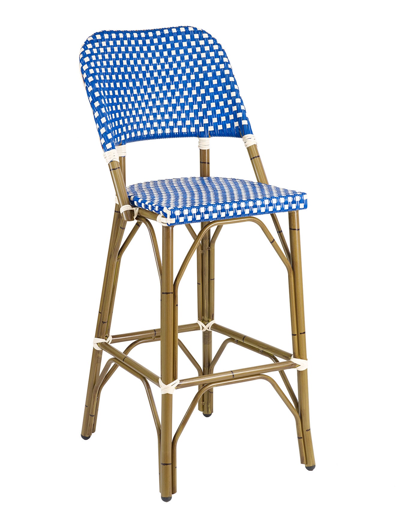 Florida Seating Hand Painted Aluminum Frame Barstool - BRT-01