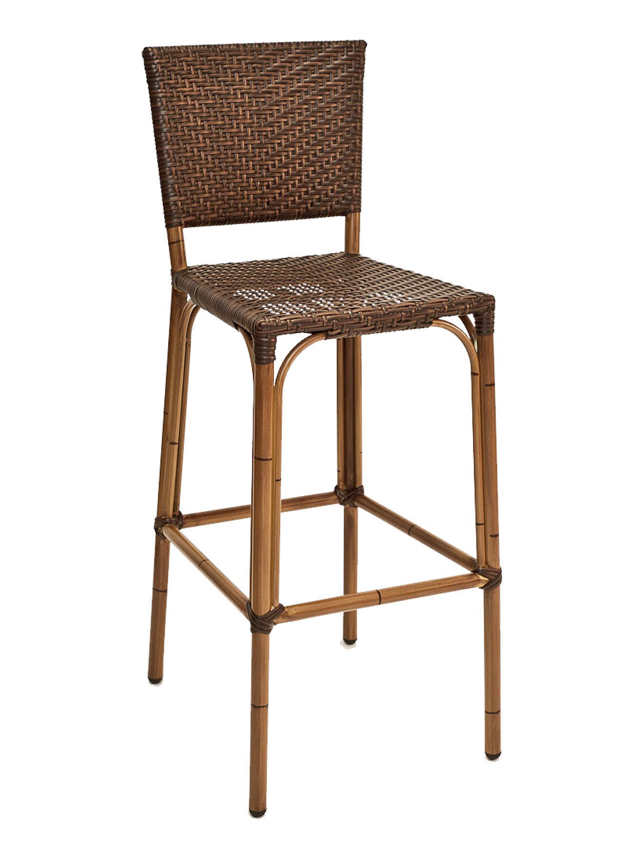 Florida Seating Hand Painted Aluminum Frame Barstool - BRT-05-0