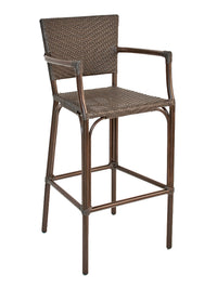 Florida Seating Hand Painted Aluminum Frame Barstool - BRT-05