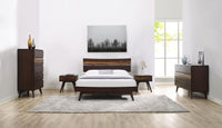 Greenington Azara Five Drawer High Chest, Caramelized / Sable