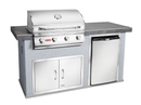 Bull BBQ Power Q Outdoor Island Kitchen & Grill