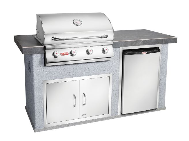 Bull BBQ Power Q Outdoor Island Kitchen & Grill