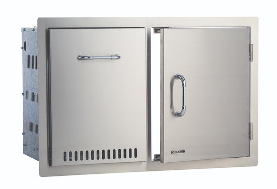 Bull BBQ 30" Door/Propane Drawer Combo