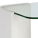 Sunpan Odis End Table Grey / White