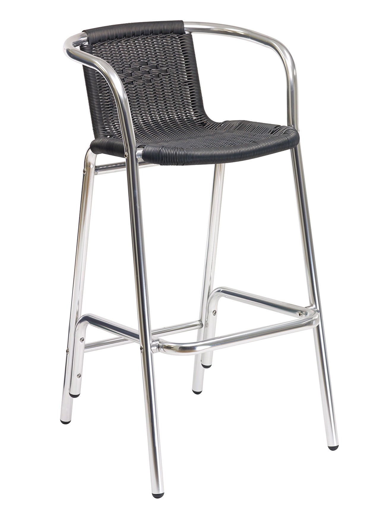 Florida Seating Anodized Or Powder  Aluminum Frame Barstool - BW-51