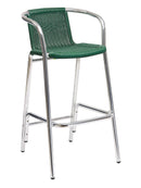 Florida Seating Anodized Or Powder  Aluminum Frame Barstool - BW-51