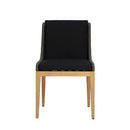 Sunpan Sorrento Dining Chair Palazzo Taupe / Regency Black