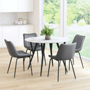 Zuo Modern Byron Dining Chair in Brown/Gray