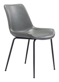 Zuo Modern Byron Dining Chair in Brown/Gray