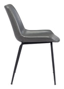 Zuo Modern Byron Dining Chair in Brown/Gray