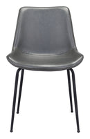 Zuo Modern Byron Dining Chair in Brown/Gray