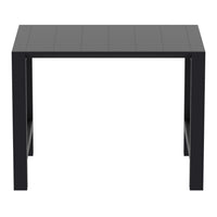 Compamia Vegas Bar Table 39 inch to 55 inch Extendable Table Black, Dark Gray, Taupe, White