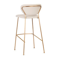 Sunpan Odesa Barstool - Dillon Cream