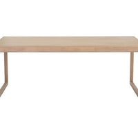 Sunpan Rivero Dining Table  - Light Wash - 80''