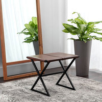 Sunpan Elon Stool - Vintage Cognac Leather