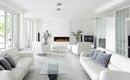 Amantii 50" Unit - 10 5/8" In Depth 3 Sided Glass Fireplace