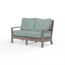 Sunset West Laguna Aluminum Loveseat with Cushion
