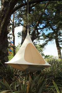 Vivere Double Cacoon- Natural White/Leaf Green/Chili Red/Taupe/Turquoise/Sky Blue/Mango
